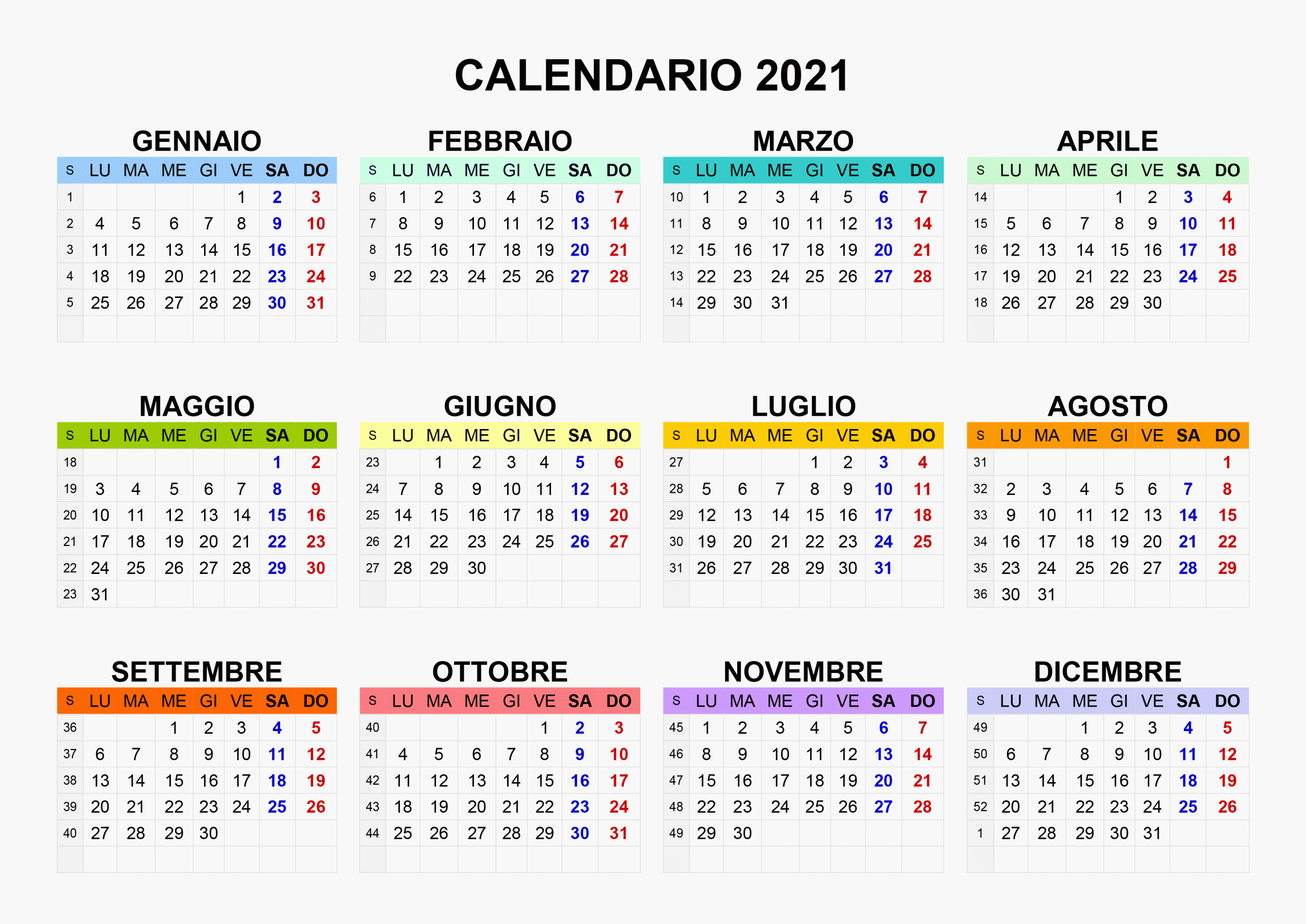 Calendario