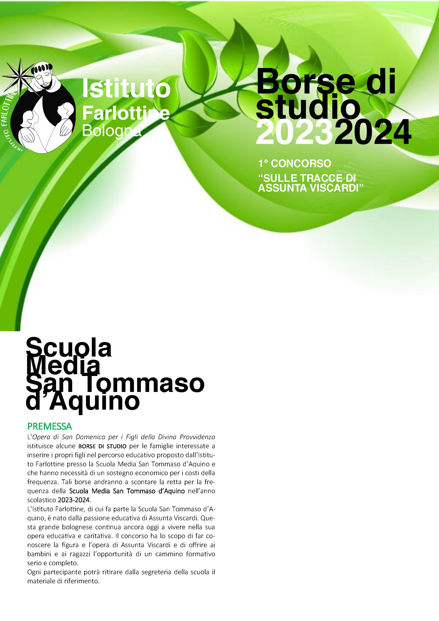 Borse di Studio 2023-24 – 1 Bando MEDIA STOMMASO_Pagina_1